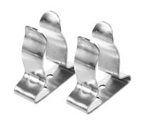 Abaodam 2Pcs 304 Stainless Steel Paddle Clip Universal Paddle Holder for Kayak and Canoe Screw for Outdoor Activities