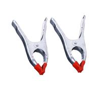Abaodam 2pcs 6 Inch Heavy Duty Spring Metal Clamps with Instant Holding Power and Easy Repositioning, Iron Construction for Home Use and Gluing Work