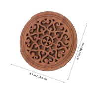 Abaodam 2pcs Acoustic Guitar Soundhole Cover Solid Wood with Antifeedback Technology Precision Sound Tuning and Enhanced Acoustic Quality for Folk