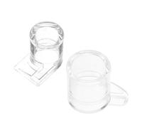 Abaodam 2pcs Acrylic Ant Feeding Bowl for Small Animals Continuous Hydration Dispenser for Indoor Use Compact Design for Easy Integration