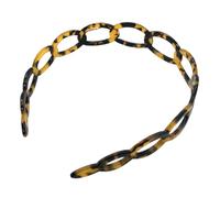 Abaodam 2pcs Acrylic Hair Bands Hollow out Hair Hoop with Teeth Delicate Workmanship Assorted Color Comfortable and Easy to Wear Headbands Everyday Wear and Occasions Random Random Color