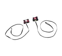 Abaodam 2pcs Adjustable Bunny Harness Leash for Small Pets Like Ferret Hamster Pet Traction Rope for Walking Running