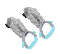 Abaodam 2pcs Adjustable Gymnastic Rings with No-drill Doorway Straps for Strength Training and Muscle Development Portable Lightweight Workout Equipment for Pull Ups and Home Exercise