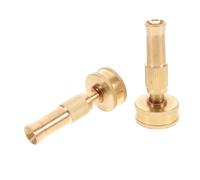 Abaodam 2pcs Adjustable Hose Nozzle Sprayer Ergonomic Water Hose Sprayer with Male Connector for Efficient Pressure Spray Suitable for Garden Watering Car Washing and Cleaning