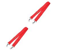 Abaodam 2pcs Adjustable Marching Snare Drum Sling Steel Snare Drum Belt Strap for Percussion Instruments