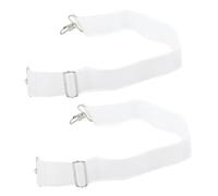 Abaodam 2pcs Adjustable Marching Snare Drum Sling Strap Belt Shoulder Straps for Drummers Ergonomic Design Non- Buckle for Men and Women