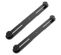 Abaodam 2pcs Adjustable Mic Extension Bar t Shape Mount for Camera Flash and Microphone Double Mount Tripod Bracket for Photographers and Streamers
