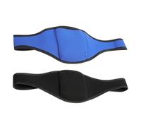 Abaodam 2pcs Adjustable Microphone Waist Belt Pouch for Fitness Neoprene Transmitter Carrier Bag Portable Storage Holder for Aerobics Theatre and Public Speaking