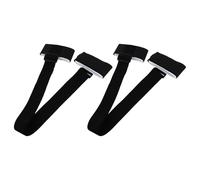 Abaodam 2pcs Adjustable Nylon Snowboard Shoulder Strap with Carry Handle, Ski Board Fixing and Carrying Strap for Outdoor Winter Sports