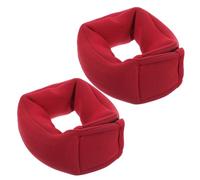 Abaodam 2pcs Adjustable Portable Ankle Wrist Weights for Women Men Wearable Training Weighted Sandbags with Secure Fit Straps for Walking Running Yoga Pilates Exercise