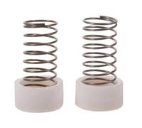 Abaodam 2pcs Air Compressor Check Valve Core Spring Valve Plug for Piston Compressor Pump Repair Replacement One Way Airflow Control for Industrial and Home Use