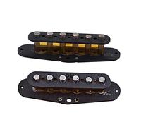 Abaodam 2pcs Alnico Humbucker Pickup Slug Bobbin Covers Plastic Electric Guitar Accessories Suitable for Guitar Parts Replacement