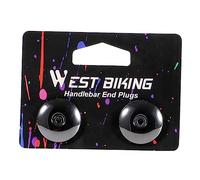 Abaodam 2Pcs Aluminum Alloy Handlebar End Caps Durable Cycling Accessories for Mountain and Road Bikes Easy to Install Bar End Plugs Lightweight and Wear Resistant Handlebar Ends