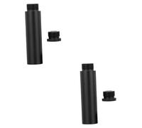 Abaodam 2pcs Aluminum Alloy Mic Extension for Shock-mount Arm Stand for Desk Stand Boom Arm Mic Setup