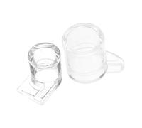 Abaodam 2pcs Ant Feeding Boxes Water Dispenser for Small Animals Secure Base Design for Ants Reptiles and Tiny Pets Compact Spaces