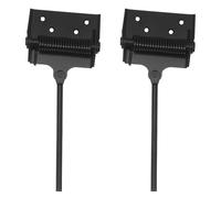 Abaodam 2pcs Automatic Door Closing Spring Hinge Spring Loaded Self Closing Door Hinge Heavy Duty Support Metal 90 Degree Opening Angle for Home Office