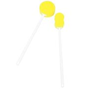 Abaodam 2pcs Bath Scrubber Brush with Long Handle and Soft Sponge Material for Easy Storage, Exfoliating and Back Washing, for Shower and Bathing Care