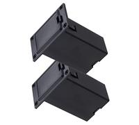 Abaodam 2pcs Battery Box for Guitar Pickup Bass Storage Case Lightweight Compact Design Easy to Use Battery Holder Music Lovers