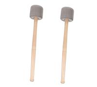 Abaodam 2pcs Big Drumstick Soft Mallets for Boys and Girls Adults Percussion Beater Handle Drumsticks for Bass Drum Practice