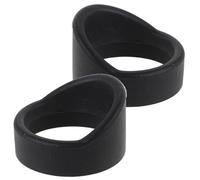 Abaodam 2pcs Binocular Eyepiece Cover Eyepiece Shield 31mm-33mm Soft High Elasticity Rubber Light Blocking Efficiency Easy to Install and Remove for Experimental Accuracy and Dark Field