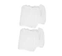 Abaodam 2pcs Bird Cage Cover Mesh Skirt Xxl for Parakeet Canary Removable Protective Netting Against Droppings and Food Spills Transparent Breathable Dustproof Shield for Birdcage Stand