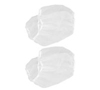Abaodam 2pcs Bird Cage Mesh Cover Seed Screen Lightweight Dust Prevention Polyester Net Skirt Stretchy Fit Circumference 55"-67" for Outdoor Parrot Enclosures