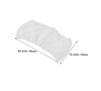 Abaodam 2pcs Bird Cage Seed Catcher Mesh Cover with Elastic Edging Splashproof Dust Prevention Birdcage Protective Net Skirt for Xxl Circumference Transparent Material for Clean