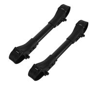 Abaodam 2Pcs Black Aluminum Stroller Connector for Twins Dual Pram Adapter Tool to Join Two Single Strollers Into One Lightweight and Portable