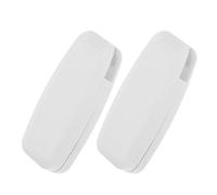 Abaodam 2pcs Blind Pull Cord Knobs with Rounded Corners, Pom Material, Stable and Firm, Light Weight, Easy to Fix, Beige Vertical Blinds Accessories for Home Window Treatment