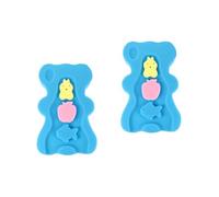Abaodam 2pcs Born Essentials Non-Slip Sponge Bath Mat Skid Bathtub Mat Boy Girl Bath Pad Newborn Seat Elastic Breathable