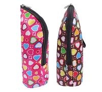 Abaodam 2pcs Bottle Cooler Bag Insulated Milk Bottle Storage Thermal Pouch Stroller Accessory for Feeding