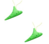 Abaodam 2pcs Boy Girl's Alto Ocarina Instrument for Beginners Ergonomic Design for Easy Playing for Music Lightweight and Portable Musical Tool