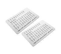 Abaodam 2pcs Braille Alphabet Study Board for Beginners Learning Tool with Accurate Raised Dots for Classroom and Personal Use Supports Tactile Learning for Blind Portable Design for Easy
