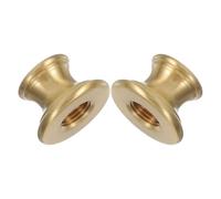 Abaodam 2pcs Brass T-Shaped Lamp Connector M10 Internal Thread Design for Secure Extension Connection Easy to Clean Suitable for Wall Lamp and Table in Office and Decor