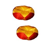 Abaodam 2pcs Buddha Sound Bowl Cushion Mat Elegant Cotton Pad for Meditation Decorative Holder for Singing Bowls Unique Embroidery Design Essential Buddhism Accessory