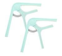 Abaodam 2pcs Capo Guitars Ukulele Capos Spring Tension Clip Tuner Guitar Accessories for Electric Acoustic