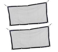 Abaodam 2pcs Car Boys and Girls Barrier Dog Pet Backseat Divider Mesh Net 115x60cm Vehicle Safety Partition for Travel and Daily Use