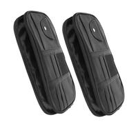 Abaodam 2pcs Car Storage Bag Sun Visor Organizer for Cards Cash Pen Sunglasses CD Truck Interior Accessories Document Holder