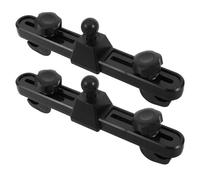 Abaodam 2pcs Car Suction Cup Mount Bracket Adjustable Seat Back Clip for Car Mounted Cooling Fan, Electric Fan Holder Kit for Vehicle Interior Accessories