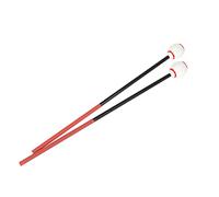 Abaodam 2pcs Carbon Fiber Marimba Mallets with Mechanically Stable Hammer Head and Cotton Thread for Fuller Sound, Percussion Instrument Accessory for Xylophone and Marimba Playing