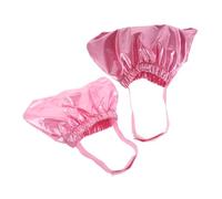 Abaodam 2pcs Cat Bath Hat Adjustable Lightweight Shower Cap for Grooming and Home Use Protects Ears and Eyes Fits Small Dogs and Cats