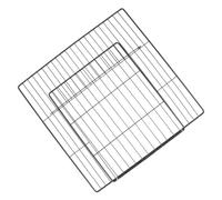 Abaodam 2pcs Cat Cage Wire Door Mesh Panels 35x35cm Encrypted Folding Pet Cage Replacement Sheets for Diy Cat and Dog Playpen Indoor Use