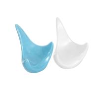 Abaodam 2pcs Ceramic Ocarina Stand Holder for Display Musical Instrument Base Ocarina Holder for Desk Stand for