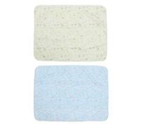 Abaodam 2pcs Changing Pad Portable Changing Mat Newborn Urinal Mat Sleep Pad Pack for Care the Go