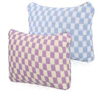 Abaodam 2pcs Checkered Makeup Bags Feminine Pouch Tampon Holders Pads Bags Small Portable Storage Pouches for Period