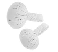 Abaodam 2Pcs Chinese Wormwood Herbal Massage Balls Set, Large Extra Large Warm Compress Pouches for Foot Spa and Thai Therapy, Manual Hand Massage Tools for Relaxation and Relief