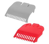 Abaodam 2Pcs Clipper Comb Hair Cutting Guide Comb Professional Hair Clipper Guards Replacement Plastic Buckle Limit Design Rust Resistant for Salons and Professional Use