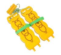 Abaodam 2pcs Coordination Training Board for Team Working Plaything in Vibrant Yellow Sensory for Reaction and Agility Improvement Interactive Cooperation Exercise Equipment