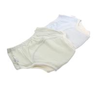 Abaodam 2pcs Cotton Training Pants for Toddlers Washable Potty Training Underwear Absorbent Breathable Leakproof for Transitioning from Diapers to Underwear