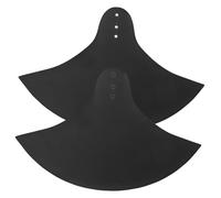 Abaodam 2pcs Cymbal Pad Drum Mute Pads Cymbal Mute Pad Drum Supply Practice Pad Drum Dampeners Drum Cymbal Mute Mat Drum Mutes Drum Mute Pad For Practice Cloth Rubber